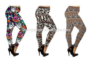 RM65 2015 new European and American cotton printed leggings plus fertilizer XL pantyhose