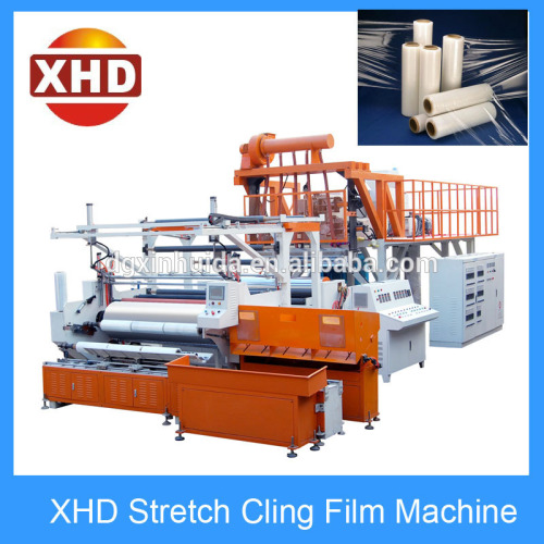 High quality co-extrusion cast stretch film making machine