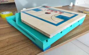 FIBA Approved Indoor Basketball Mat Floor