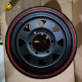 8 Falou 15x8 rodas de aço preto