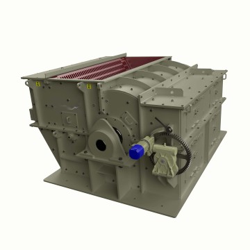 BYHI High Productivity Mobile Stone Crusher with Small Drum Air Volume