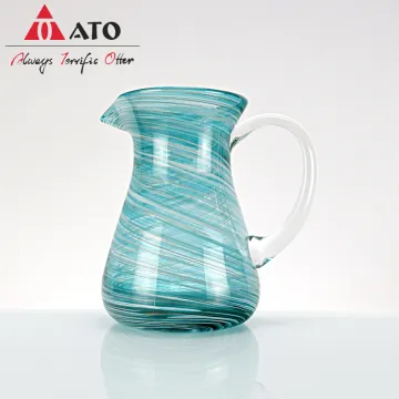 ATO glass pitcher Mexican Glass Margarita Juice Pitcher