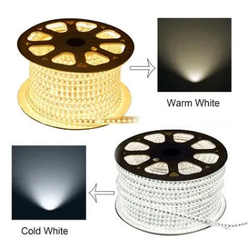 IP67 Waterproof 60 LED/m 5050 RGB Rope Light for 220V Applications