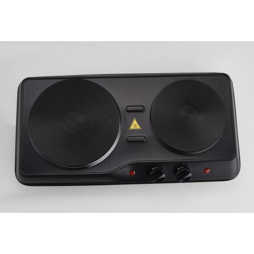 2500W Electric Burner Stove Double Solid Hotplate