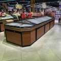 Steel and Wood Supermarket Fruit and Vegetable Shelves