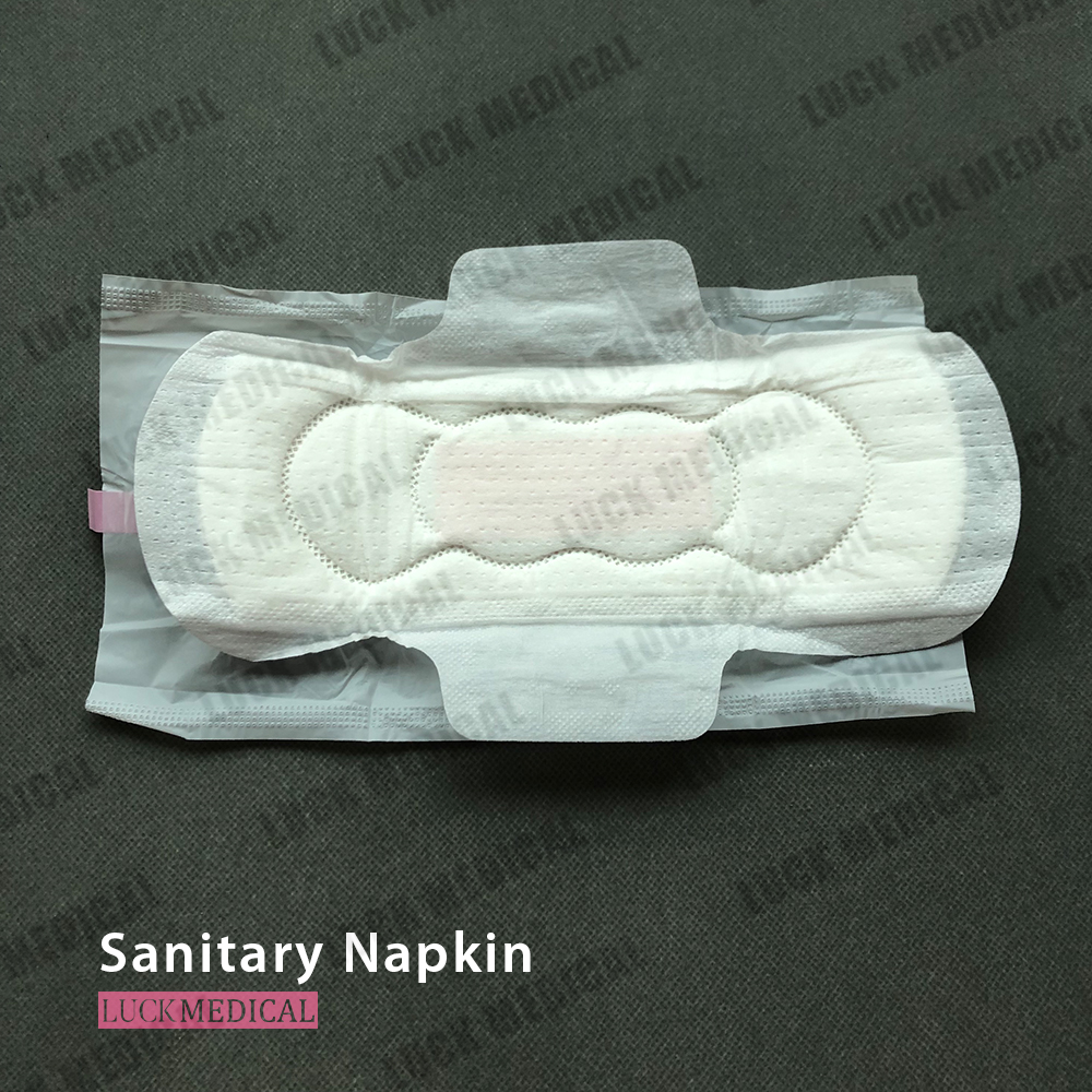 Súper absorbente Paderas sanitarias femeninas de 240 mm Uso de día