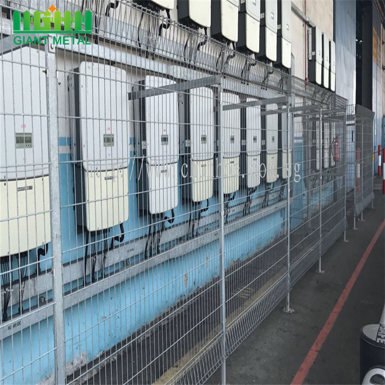 hot dipped galvanized brc fence for pedestrian zone