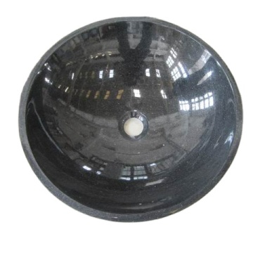 Okka Traditional Flamed Black Granite Basin Sink