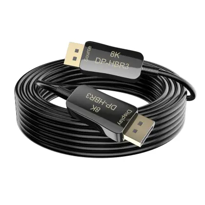 DisplayPort Fiber Optic Cable 144Hz DP 1.4