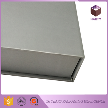 Bookshape Light Grey Printed Gift Paper Box