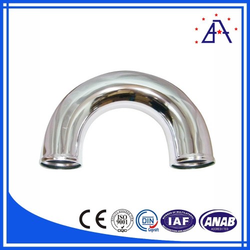 Curved Aluminum Extrusion Profile For Aluminum Pipe, High Quality