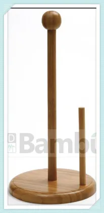 100% Pure Bamboo Paper Towel Holder ---2014