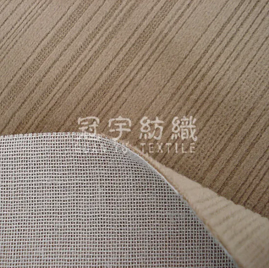 Burn-out Fleece Fabric for Home Textile