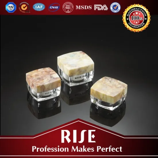 custom acrylic cosmetic jar