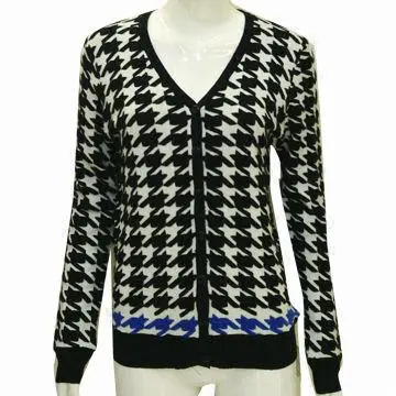 Hound Tooth Check, Ladies' Coat