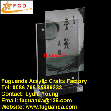 Fuguanda acrylic menu holder memo holder nameplate