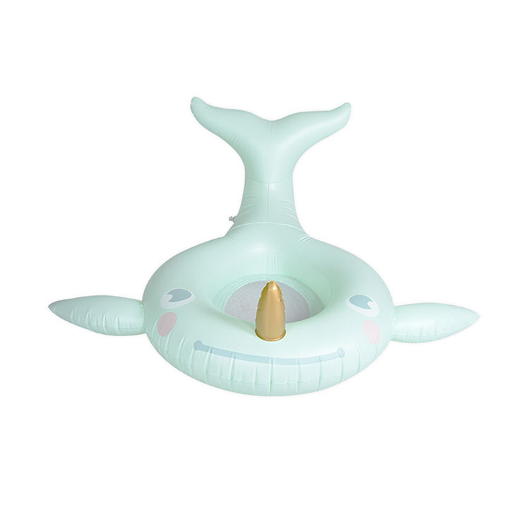 kids Narwhal pool float beach floats inflatable lounge
