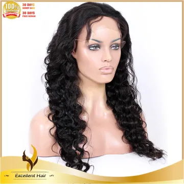 Ali baba shopping natural hair color elastic band brazilian hair glueless full lace wig