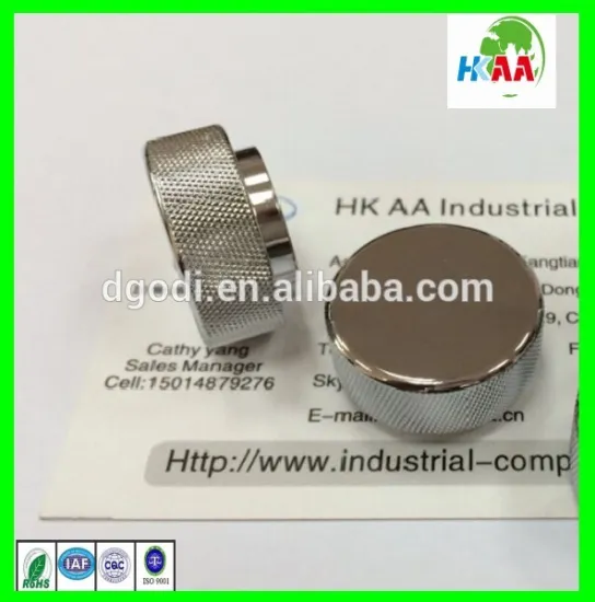 custom stainless steel furniture knob for pull and push