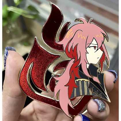 Custom Corgi Dog Astronaut Enamel Pin