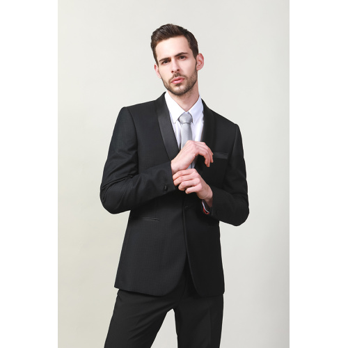 Costumes de mode de smoking en poly viscose masculin