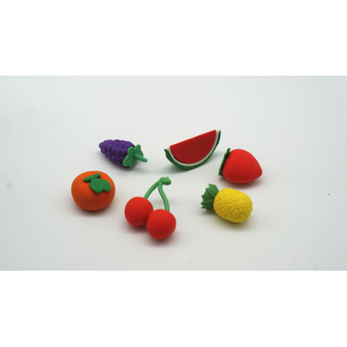 Eraser de forme de fruits et de légumes de la série alimentaire