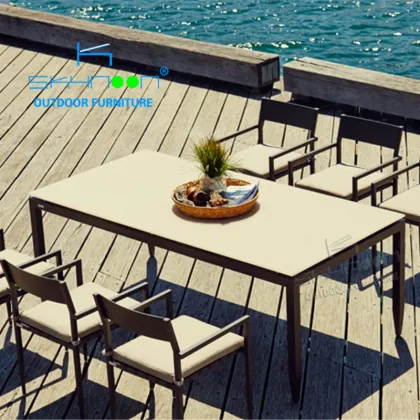 Wholesale Metal Aluminum Balcony Outdoor Garden Chair Sets