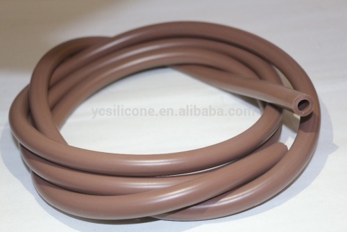 Heat resistance shrinkable silicone rubber tube