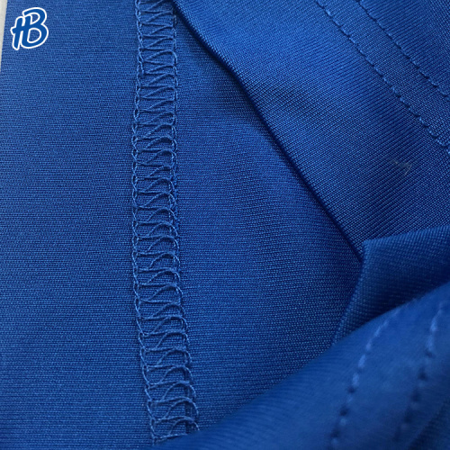 blue splicing men's short sleeved polo shirts