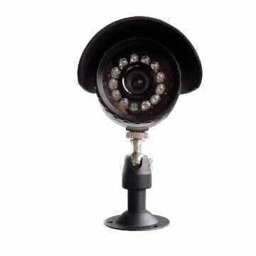 Dummy Camera, Made of Plastic Material with Black Finish Color and Supported LED Light
