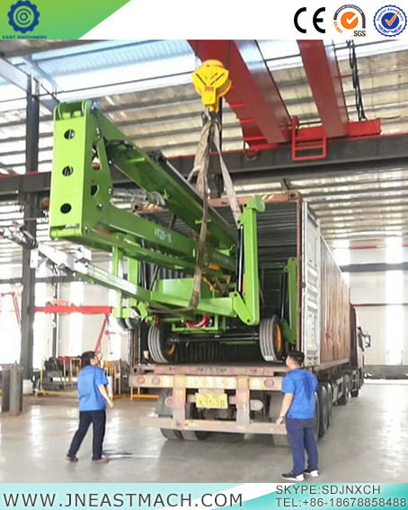 Elevador de pluma articulada telescópica de 16 m