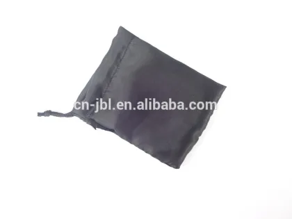 Practical Black Silk Cloth Jewelry Pouch