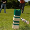 Juegos de lanzamiento al aire libre con bolsa de almacenamiento.