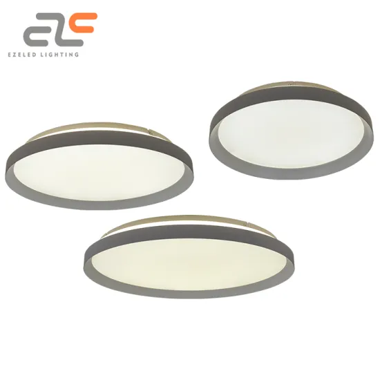 EZELED Modern Round LED Ceiling Lamp for Bedroom and Living Room Decoration (30w-48w), Dimmable