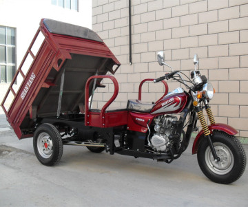 250cc billige Drei-Rad-Motorrad-Doppelschienen 3-Rad-Fracht-Motorrad mit langem Sitz