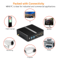 Fanless Linux Ubuntu Mini PC with Dual LAN