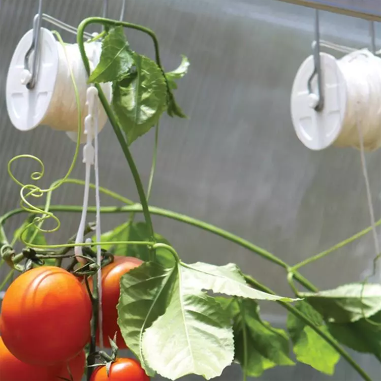 إكسسوارات الدفيئة Trellising Roller Hook Growing Tomato