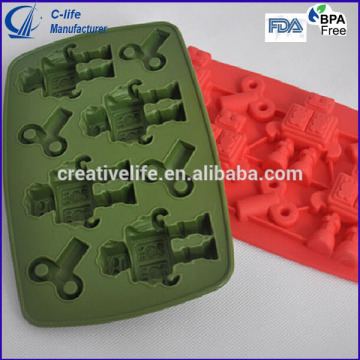 Robot Silicone Ice Mold Ice tray Ice Cube Maker
