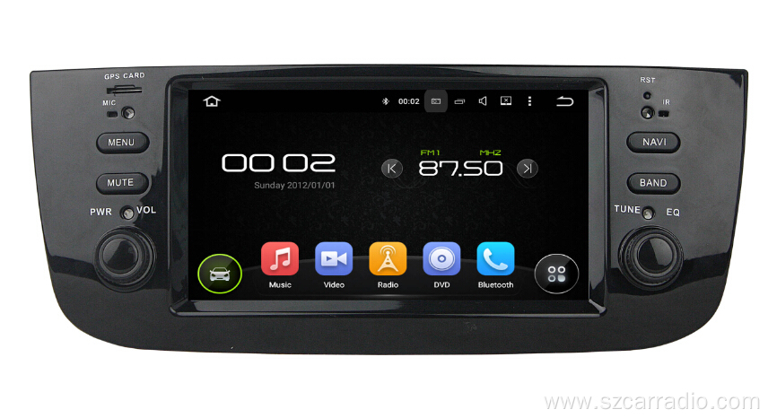 Fiat Linea 2014-2015 7.1 System Car DVD Player