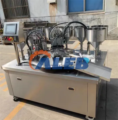 Wholesale 6-NOZZLE SET: Gouache Color Paint Pot Filling & Sealing Machine