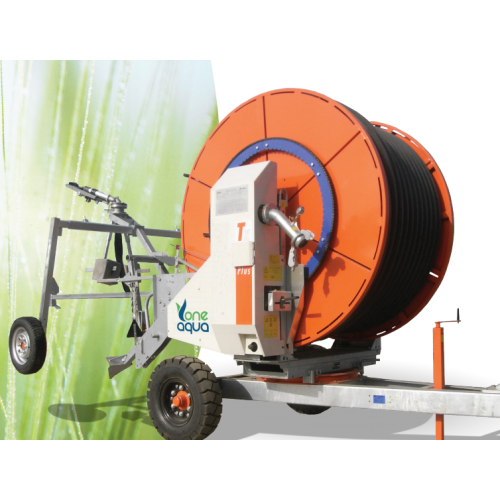 Hose reel farm water irrigation system