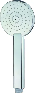 shower wall bracket hand shower plated chrome nozzle