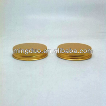 70mm gold color aluminum cap