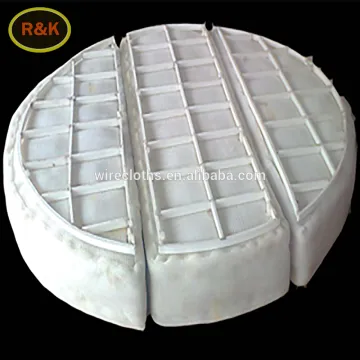 Monel wire mesh demister pad