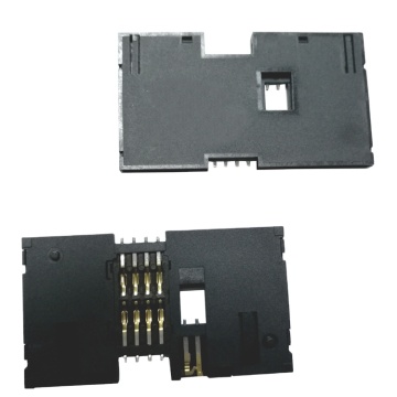 8 Pin IC Smart Card Reader Connector 2.54 Pitch SMT