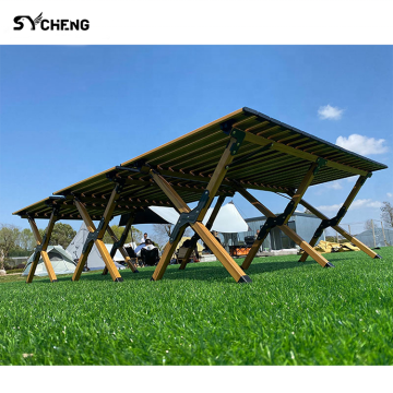 Foldable Aluminum Alloy Camping Picnic Table for Barbecue and Leisure