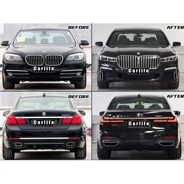BMW 7 Series F01 F02 Facelift Body Kit - Front Rear Bumper Lamps Hood Fenders