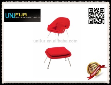 Replica high quality modern cheap Womb Lounge Chair with solid stainless steel legs