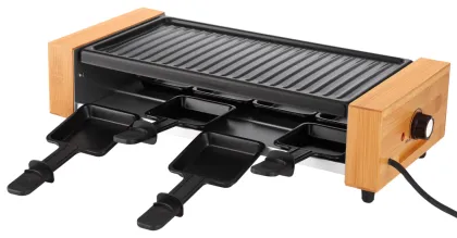 Korean Mini Indoor bamboo Barbecue Bbq Electric Grills