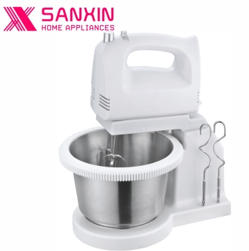 Mixer berdiri dengan mangkuk 2.5L untuk kegunaan rumah